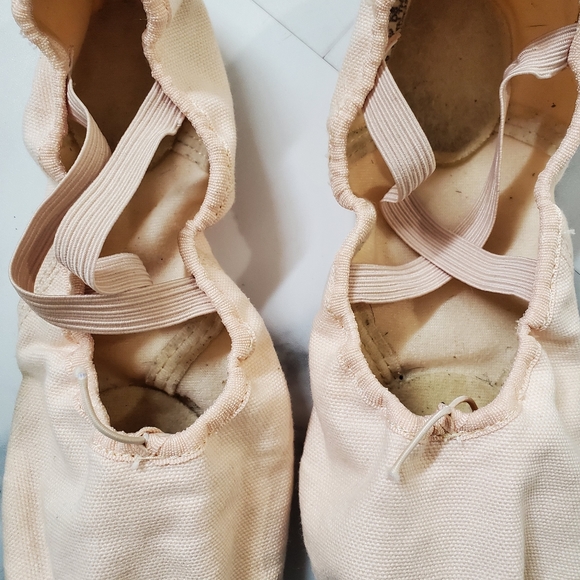 CAPEZIO Used Ballet Slippers Flats Size 8.5W Pink - Picture 5 of 5